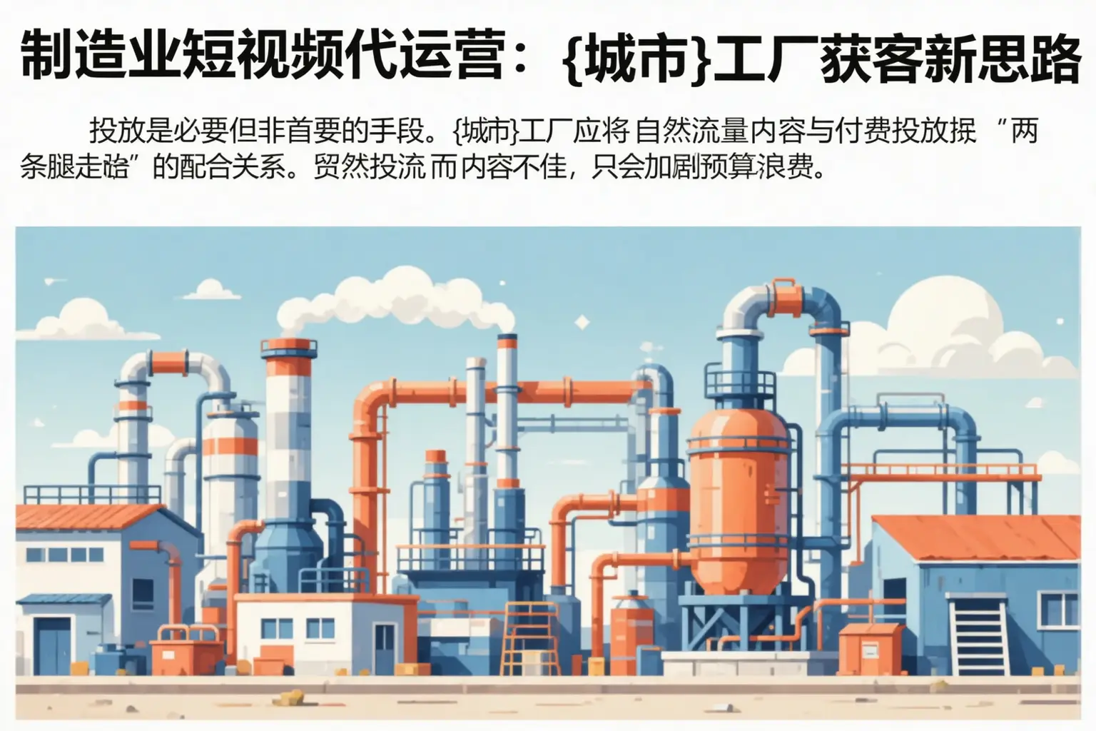 制造业短视频代运营：南城工厂获客新思路